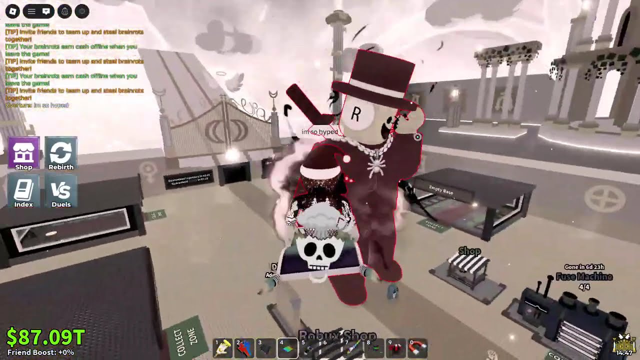 LUCKIEST ADMIN ABUSE RARE BRAINROT SPAWNED AND RARE BRAINROT FROM LUCKYBLOCK