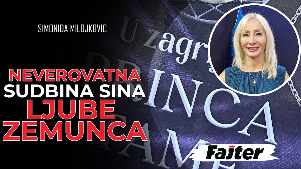NEVEROVATNA SUDBINA SINA LJUBE ZEMUNCA - SIMONIDA MILOJKOVIĆ