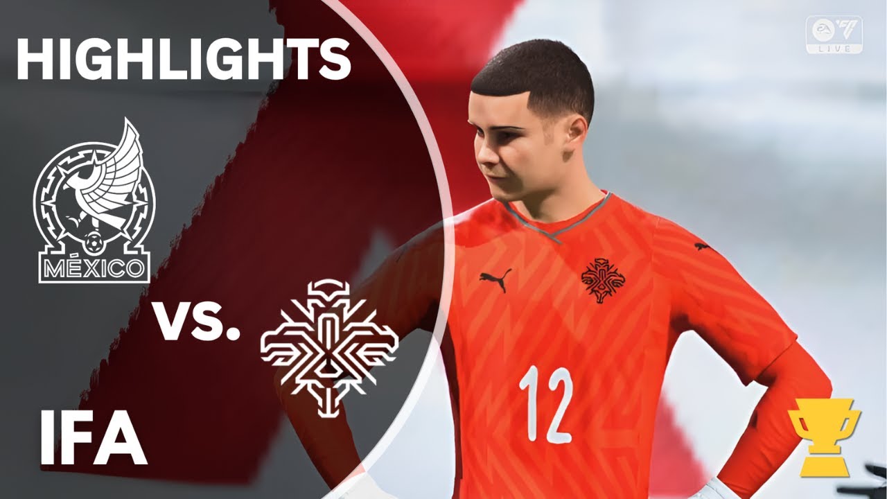 Mexico vs Iceland Highlights | 2025 IFA Golden Cup | Round of 16