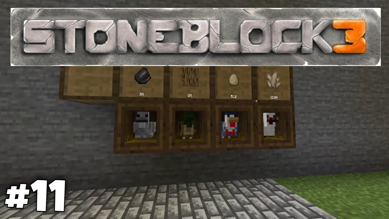 Stoneblock 3: #11 UNLIMITED COAL!