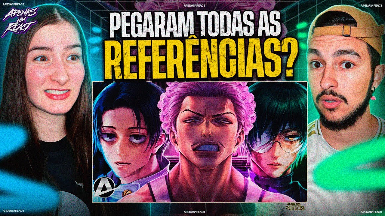 Apenas um react | Nova Geração - Maki, Hakari e Yuta | AniRap (Jujutsu Kaisen)