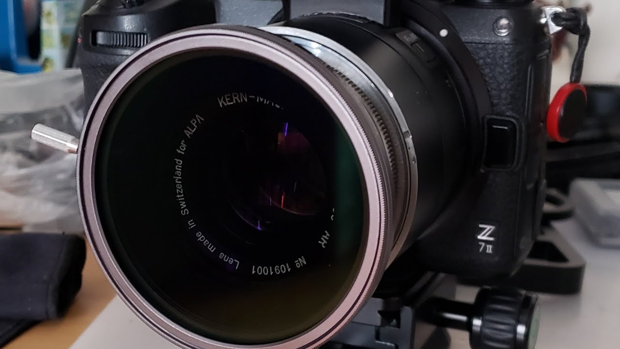 Nikon Z7 II  4K Video - Alpa Kern Macro Switar AR 50mm f1.9