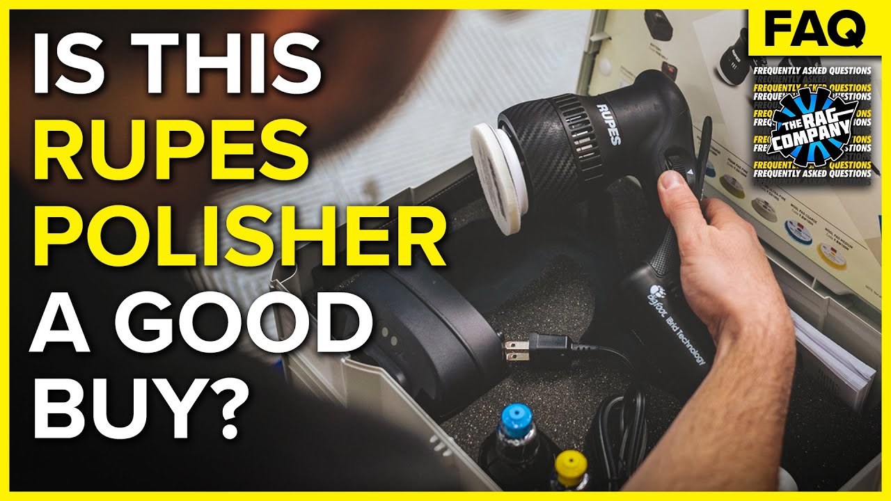 Why should I buy a Rupes HLR75 Polisher? | The Rag Company FAQ