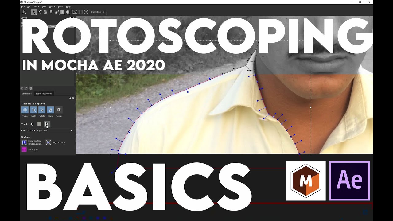 How to do Rotoscoping in Adobe After Effects & Boris Mocha Ae | Basics for Beginners | Urdu Hindi