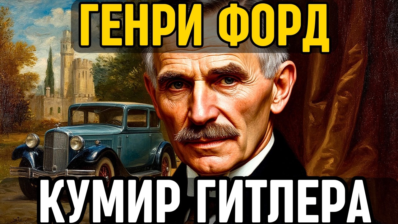 ГЕНРИ ФОРД: Создал авто и ВДОХНОВИЛ Гитлера! Как он избивал рабочих и получил НАГРАДУ от нацистов!