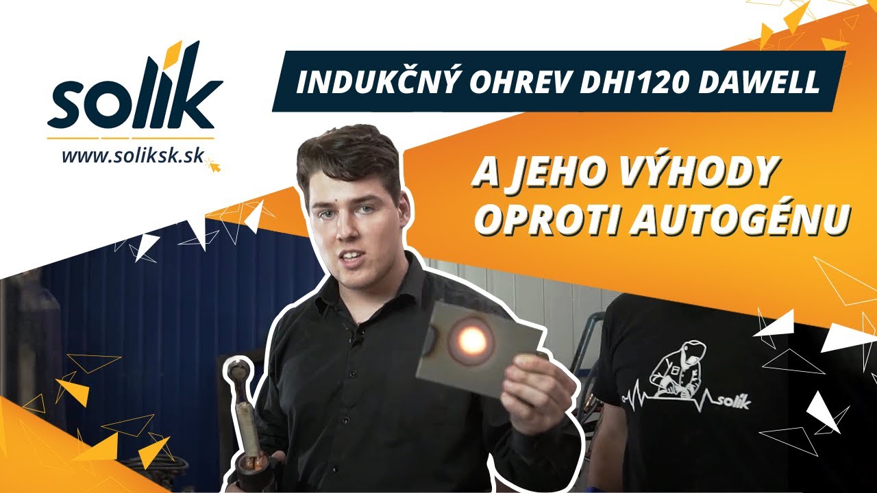 Indukčný ohrev DHI120 Dawell a jeho výhody oproti autogénu - videorecenzia