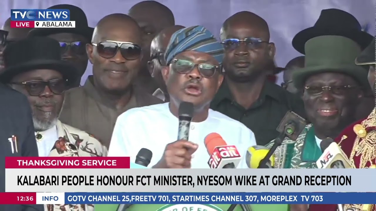 Kalabari Indigenes Honour FCT Minister, Nyesom Wike At Grand Reception
