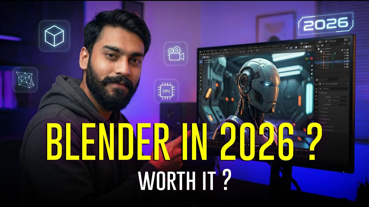 Thinking of Learning Blender in 2026? Watch This First!