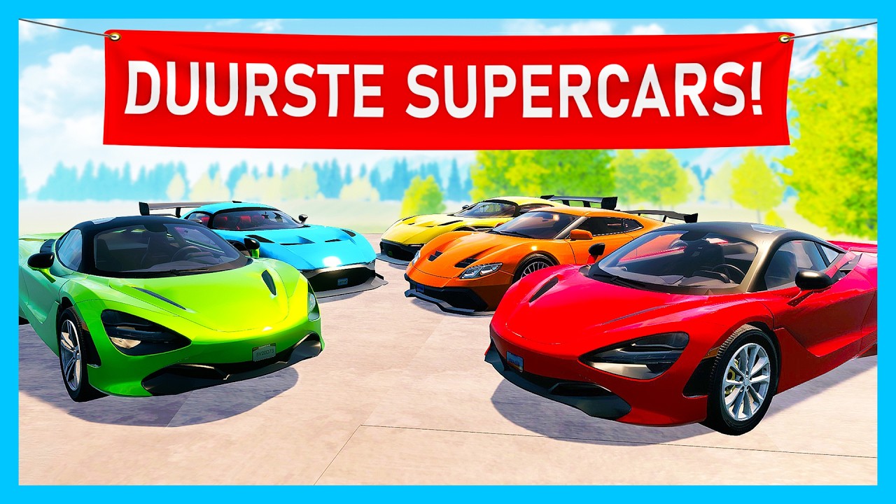 Ik Verzamel De DUURSTE SUPERCARS voor Mijn Auto Winkel!