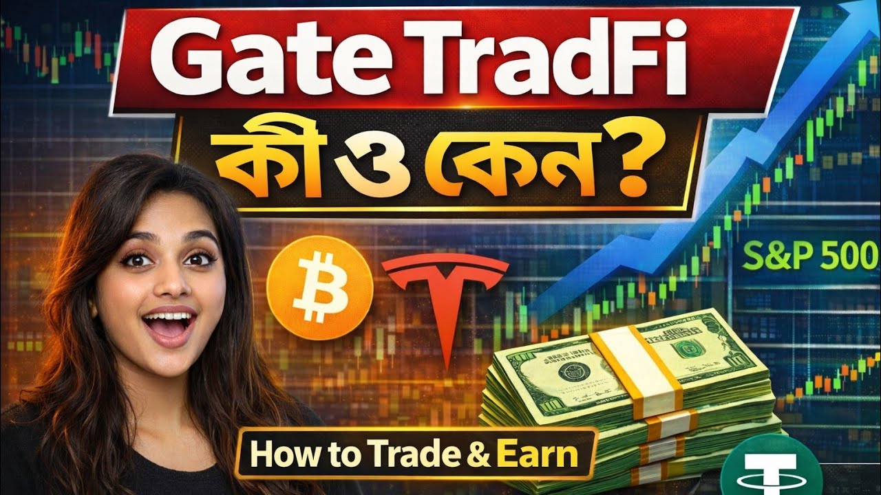 Gate.io Tradfi কী? | How To Use It? | How to Trade & Earn Step By Step Explanation Full Tutorial