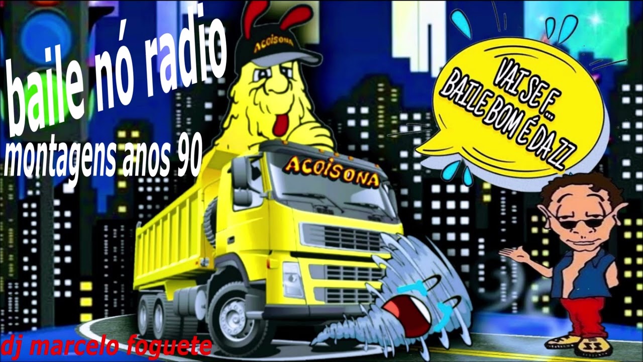 BAILE NO RADIO (MONTAGENS DAS ANTIGAS ANOS 90)ACOISONA/ZZ DISCO/OTROÇO/OKKRECO/O BAGULHAO