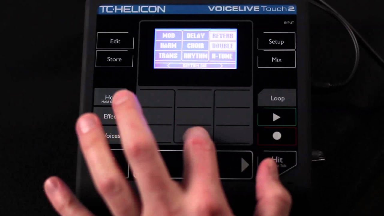 Touch 2 Video Manual - Chapter 5 - Effects Screen