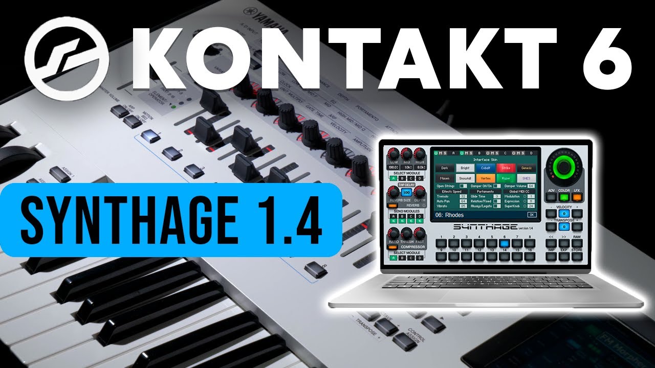 La MEJOR Librería para KONTAKT 😲 | Synthage 1.4 | en ESPAÑOL