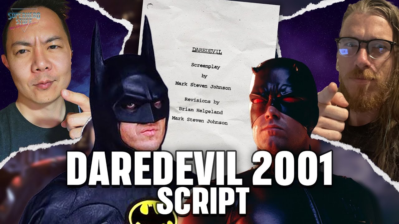 Daredevil 2001 - The Script That “The First Batman Film Should’ve Been?” (Johnson & Helgeland Draft)