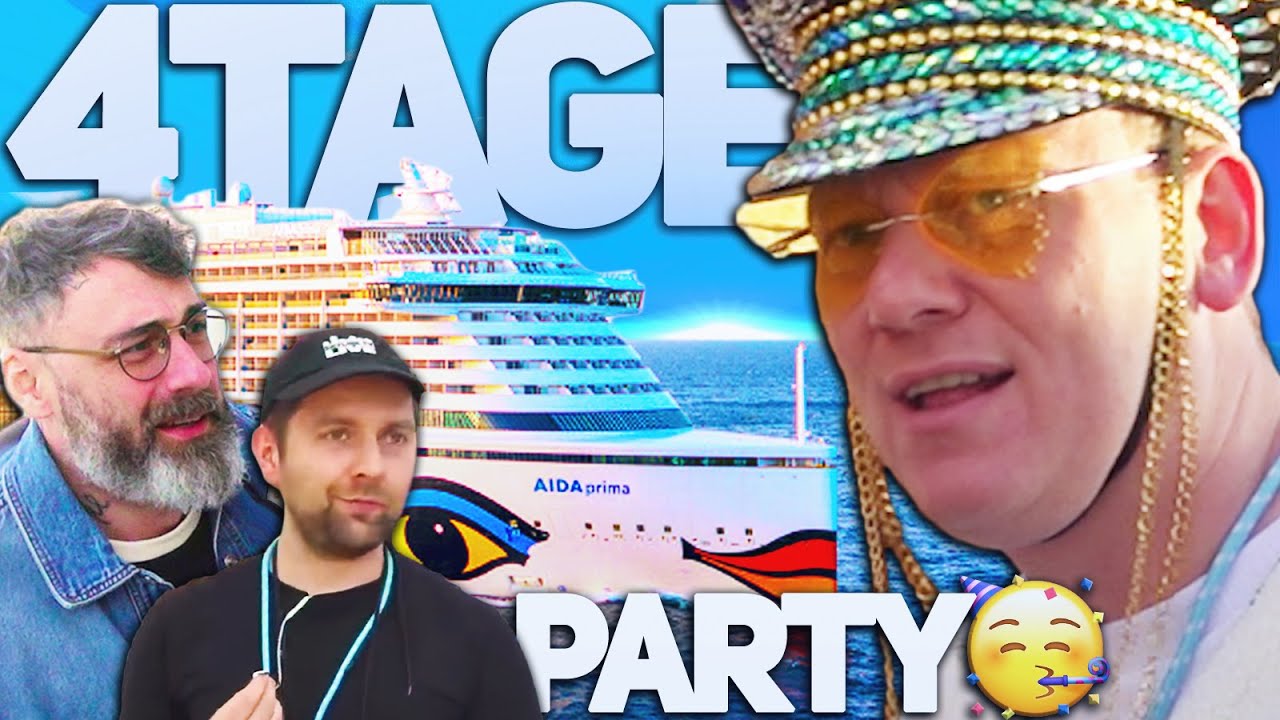 4 TAGE PARTY mitten auf DEM MEER! 😳 Mit SIDO, ADAM & CO bei AIDA FESTIVAL CRUISE 🥳