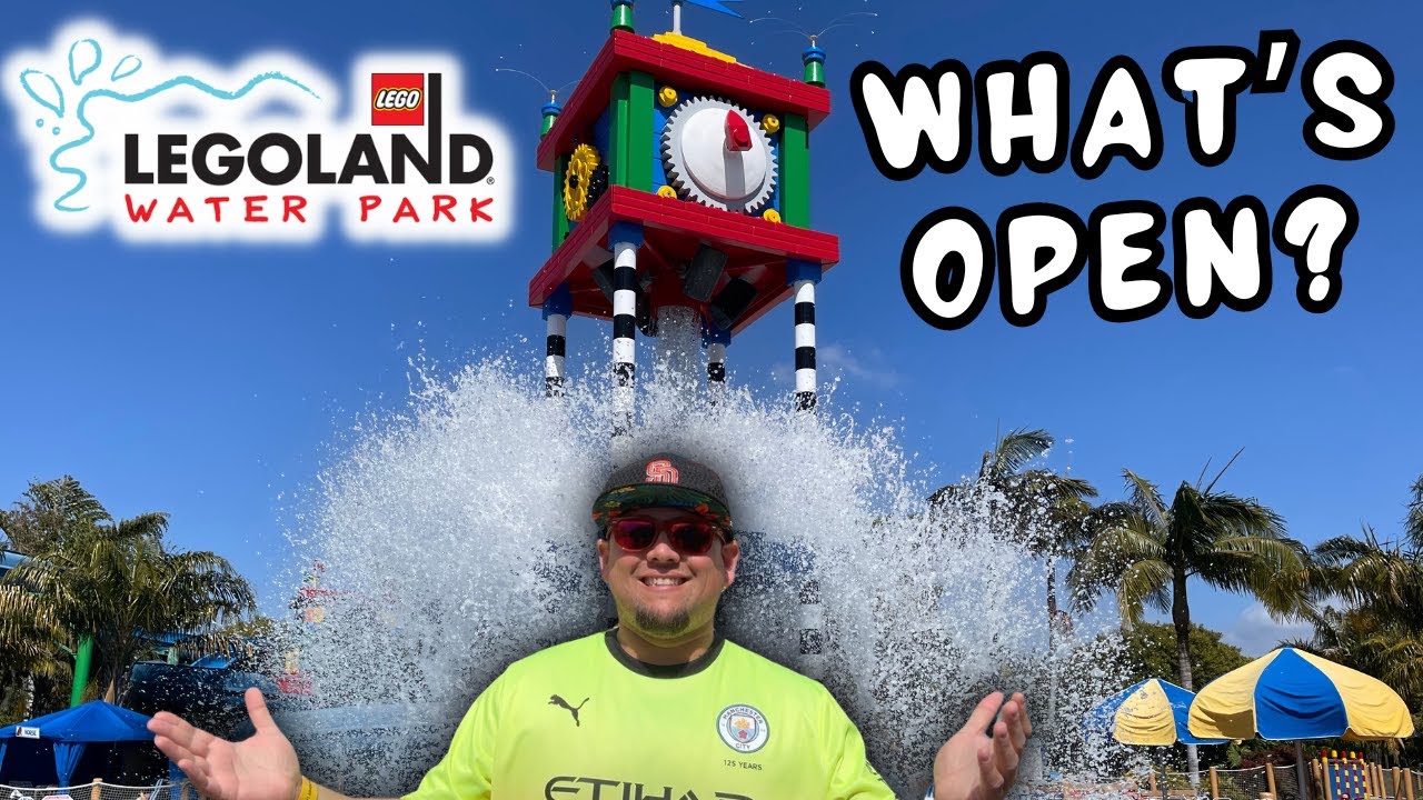 LEGOLAND CALIFORNIA WATER PARK 2024 - Opening Day - FULL TOUR & Slide POVs