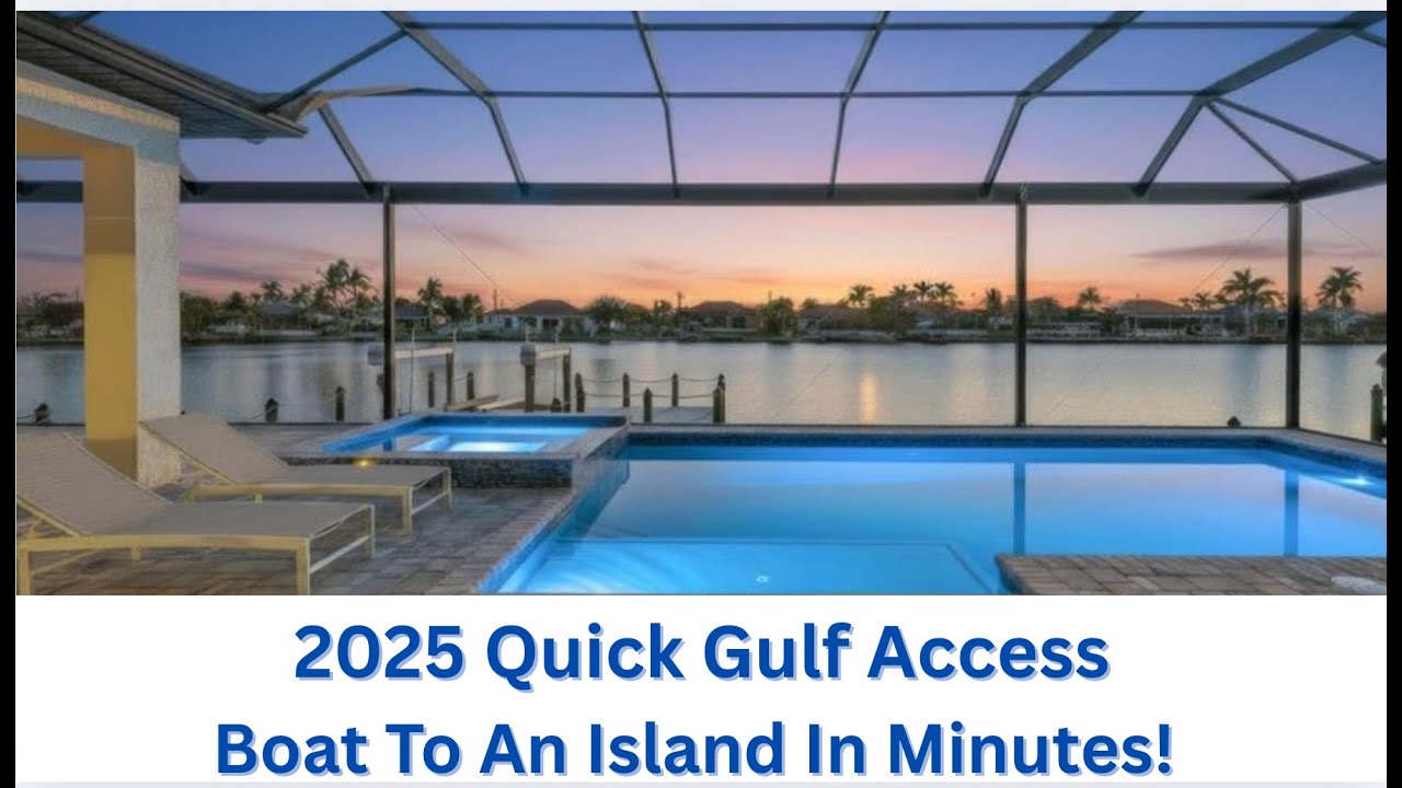 Новостройка 2025 Gulf Access | Лодка до острова + лифт + кладовая