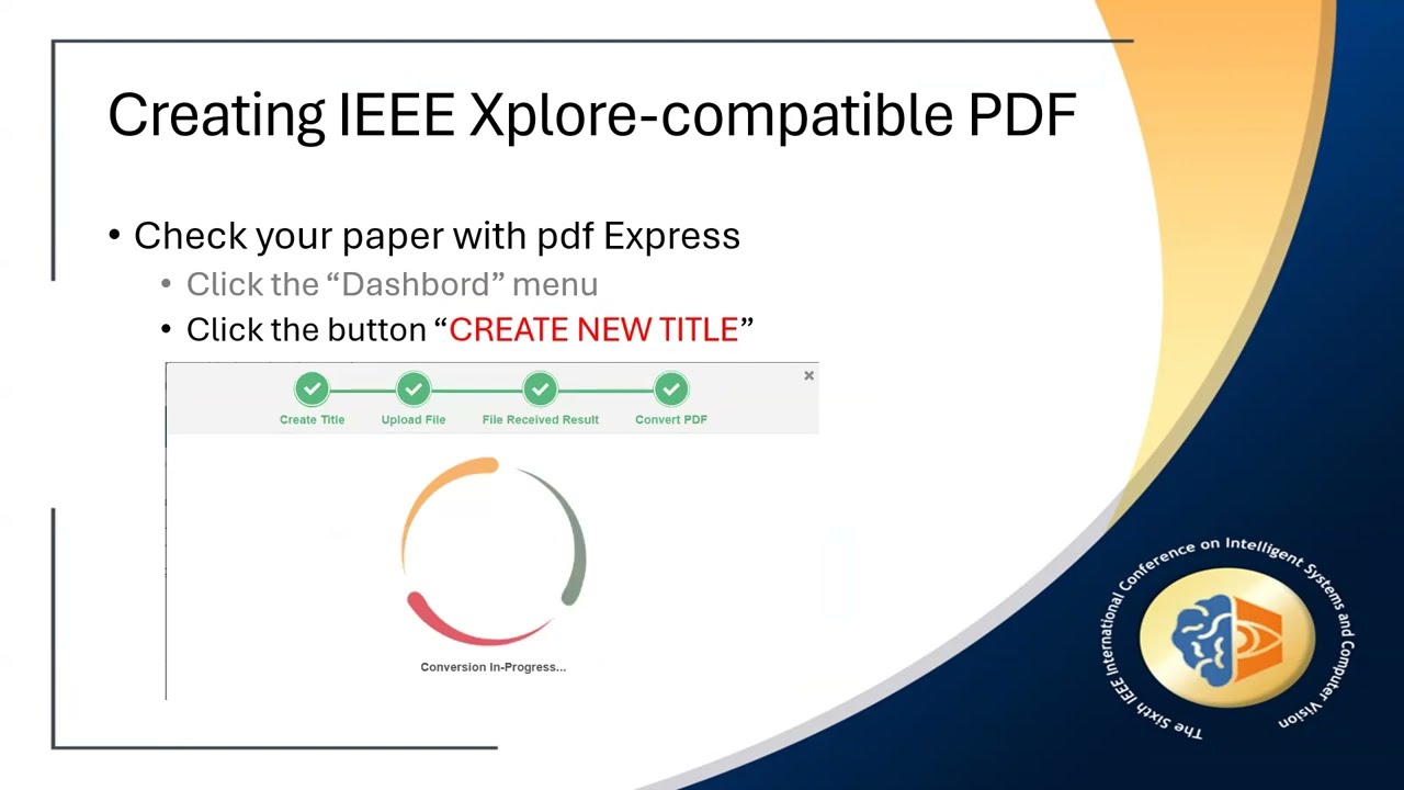 Руководство по САМОСТОЯТЕЛЬНОМУ созданию PDF-файлов, совместимых с IEEE Xplore, с помощью «IEEE P...
