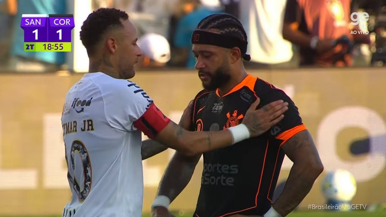 SANTOS 1 X 1 CORINTHIANS O EMPATE ACABA SENDO LUCRO