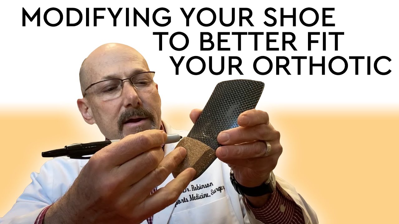 How To Get Your Orthotic to Fit In Your Shoe Better