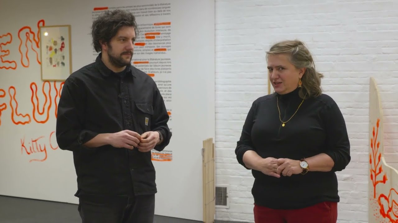 « En Fluo » par Kitty Crowther, une exposition des Chiroux à Liège