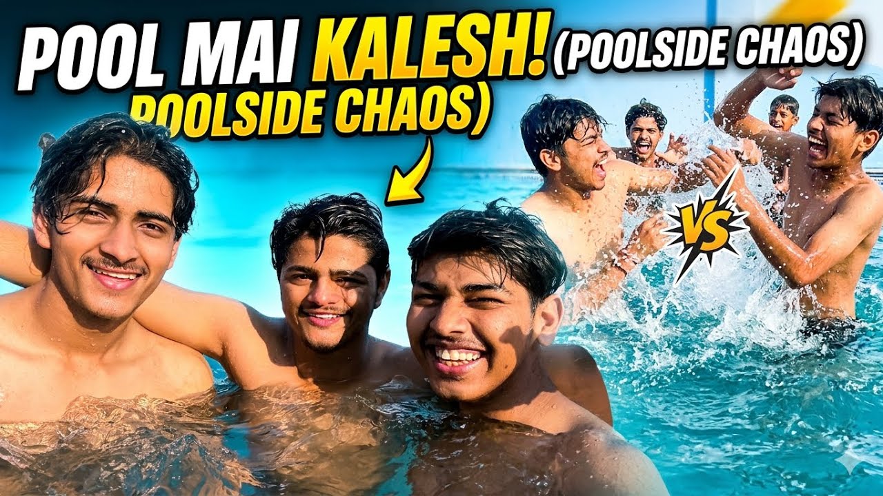 Swimming pool vlog 🥰🥰