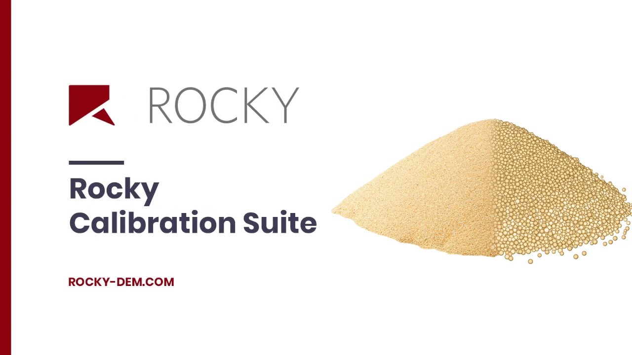 Rocky DEM's Calibration Suite