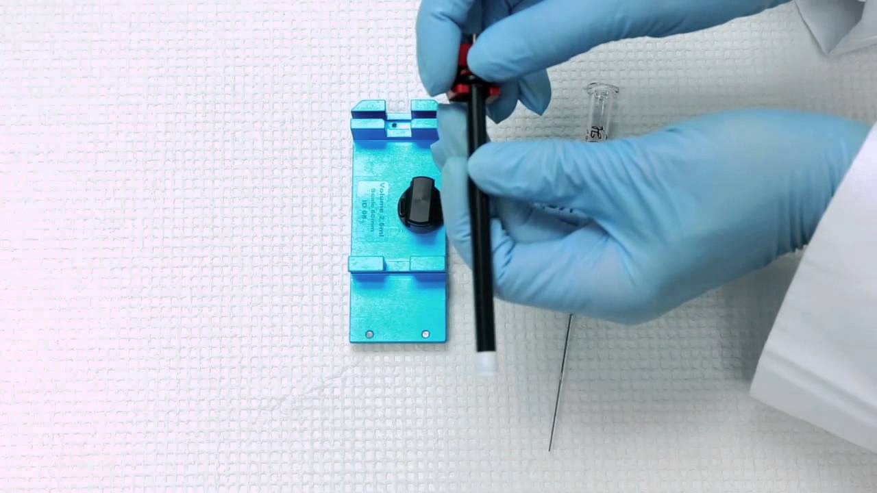 MicroCal VP-Capillary DSC - Replacing the syringe plunger