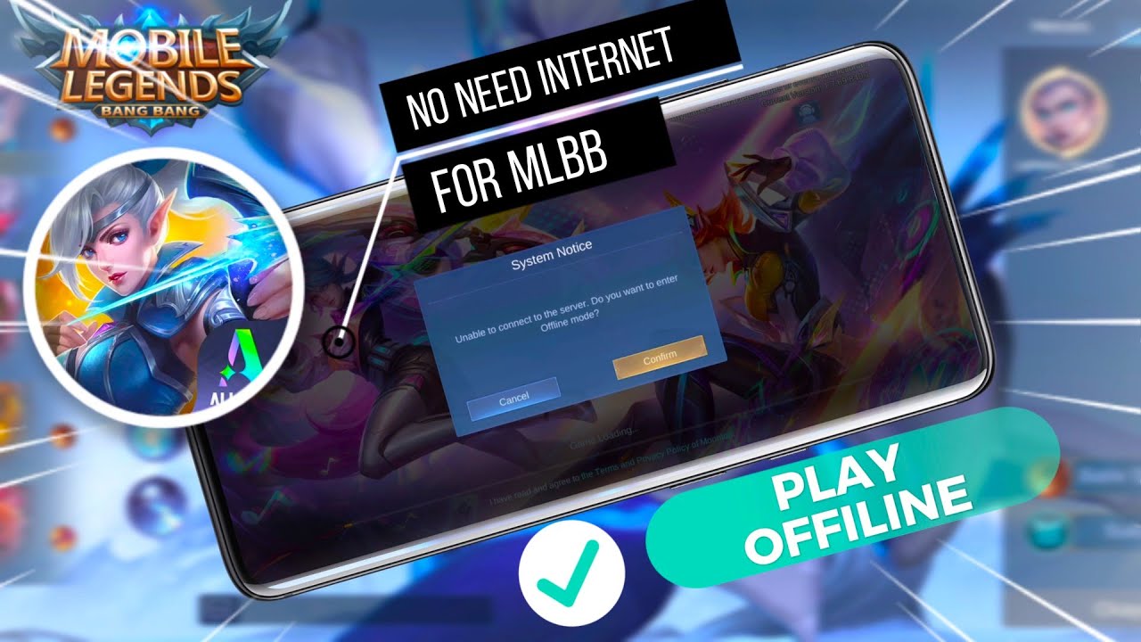 how to play mobile Legends mobile game without mobile data | How to play MLBB Offline