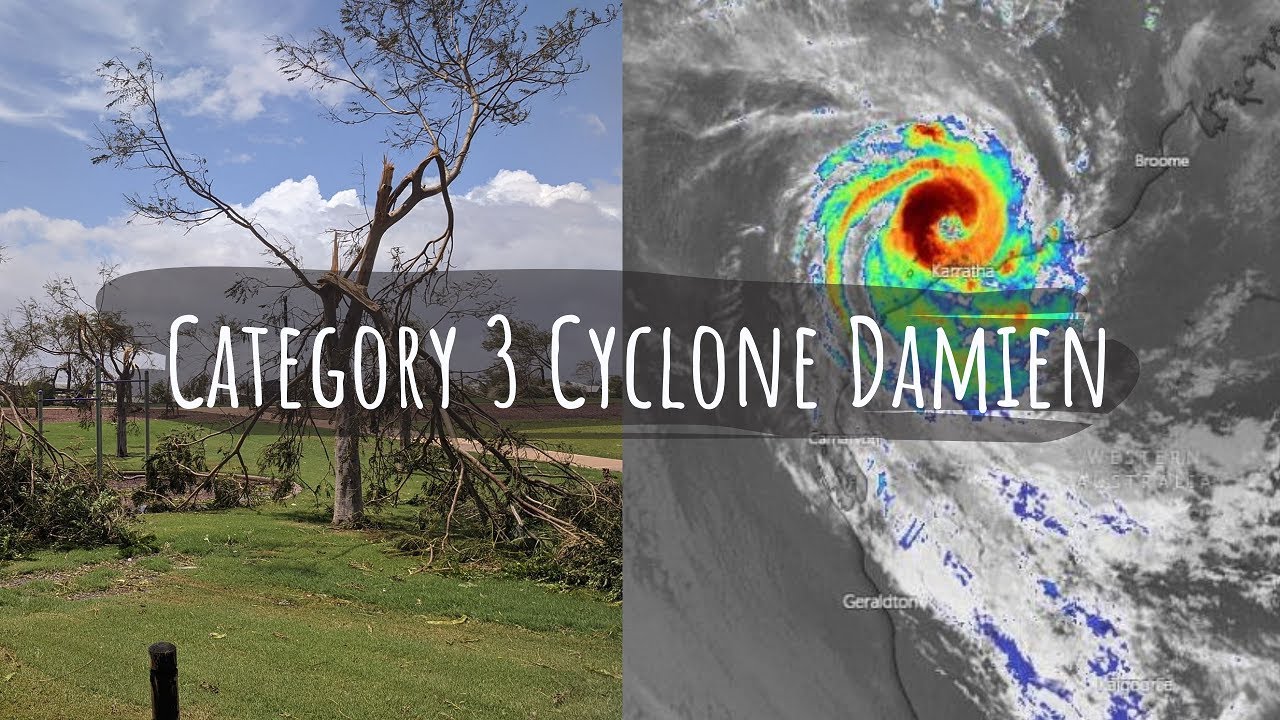 Surviving Category 3 Cyclone Damien in Western Australia