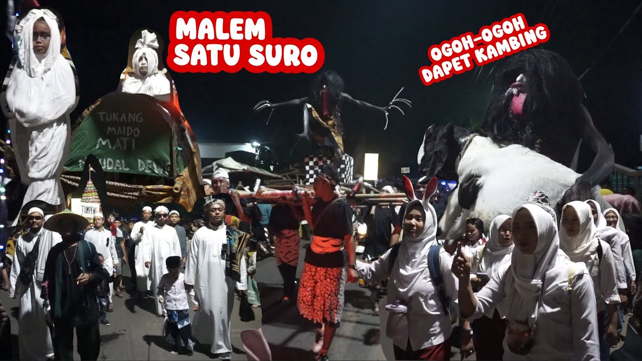 (Tim Terbaik) PAWAI OBOR 1 MUHARRAM 1446 H | Jenggot Pekalongan #pawaiobor #kirabbudaya