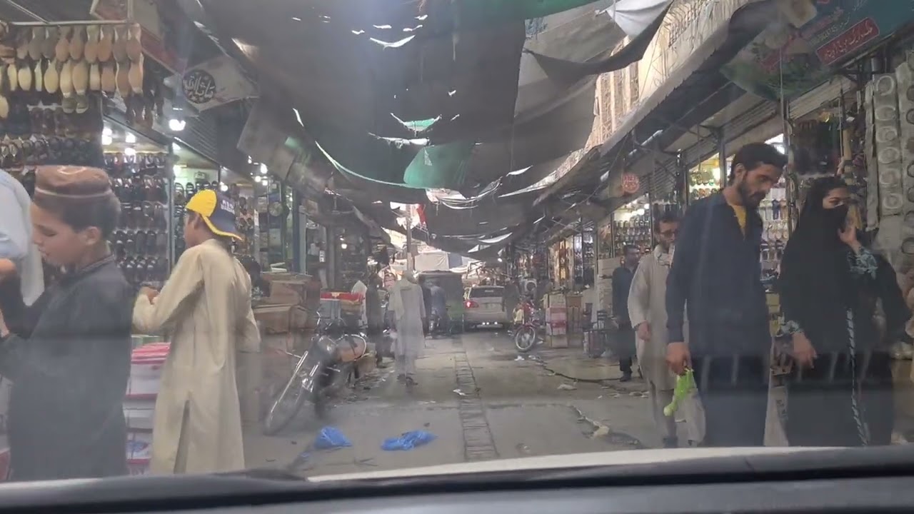 Peshawar Pakistan meena bazaar Qissa khawani bazaar Jamia Masjid Qasim Ali khan
