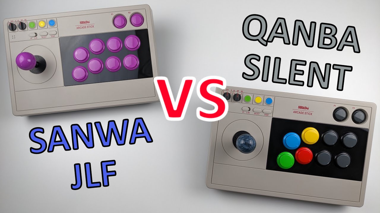 Сравнение звучания Sanwa JLF и Qanba Gravity Silent Sound
