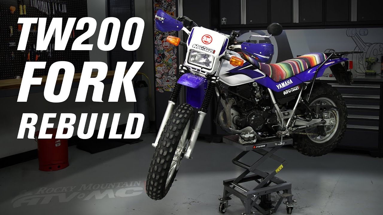 How To Rebuild Forks on Yamaha TW200