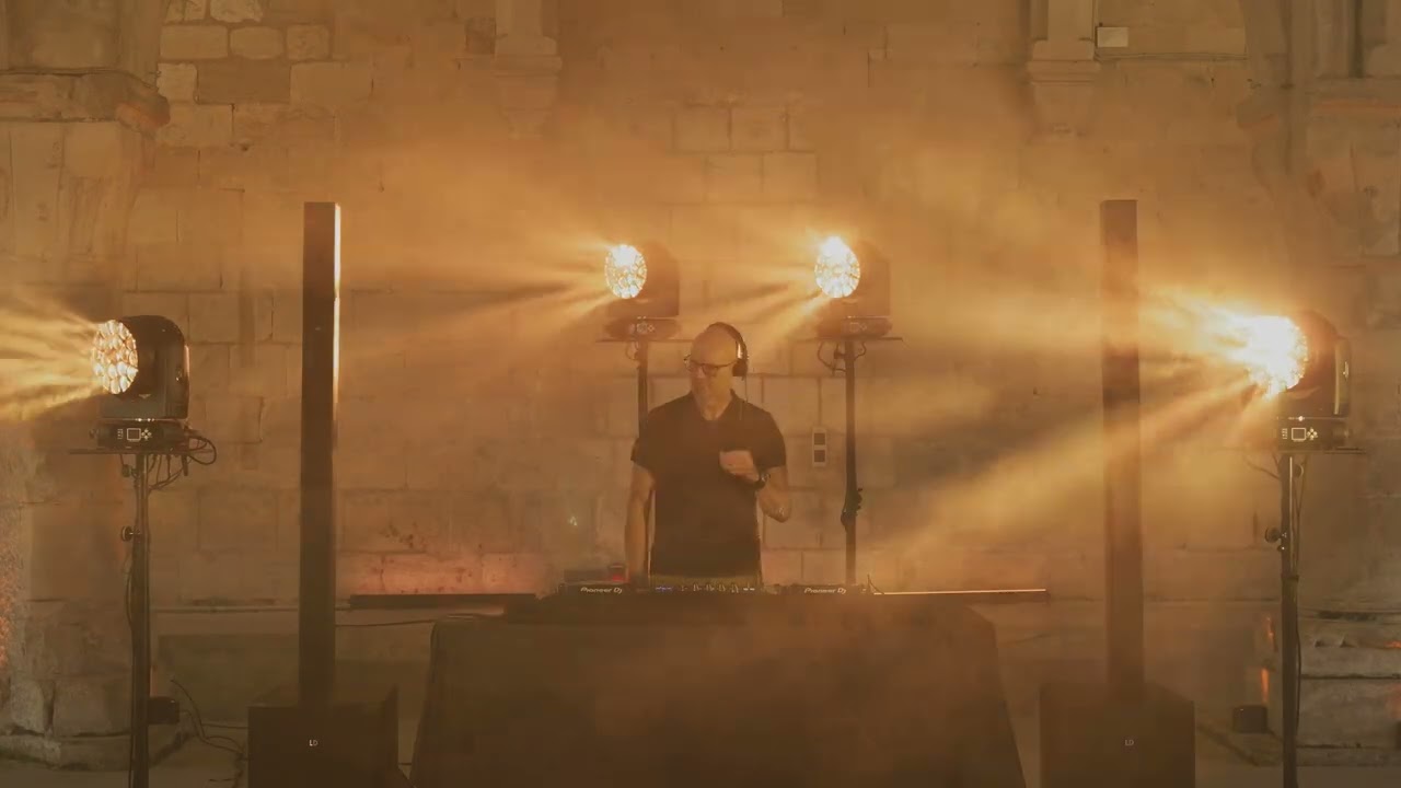 Adamson Dj Set Live at Abbaye de Vaucelles in Hauts de France, France for Tree of Life