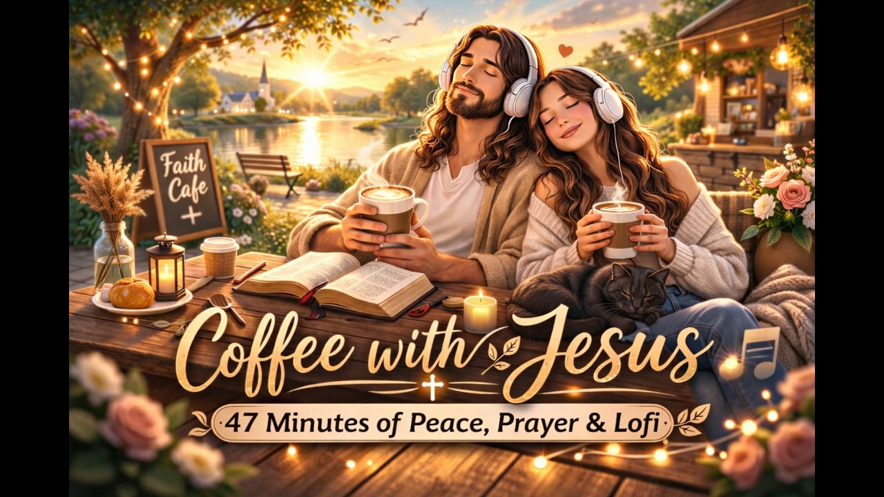 Christian LoFi Morning ☕ Peaceful Coffee with Jesus for Study & Prayer