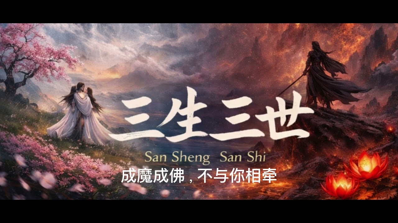 未来影视 《三生三世》 #三生三世 #片尾曲  #ai改编  #ai歌曲  #aimusic #sunoai 