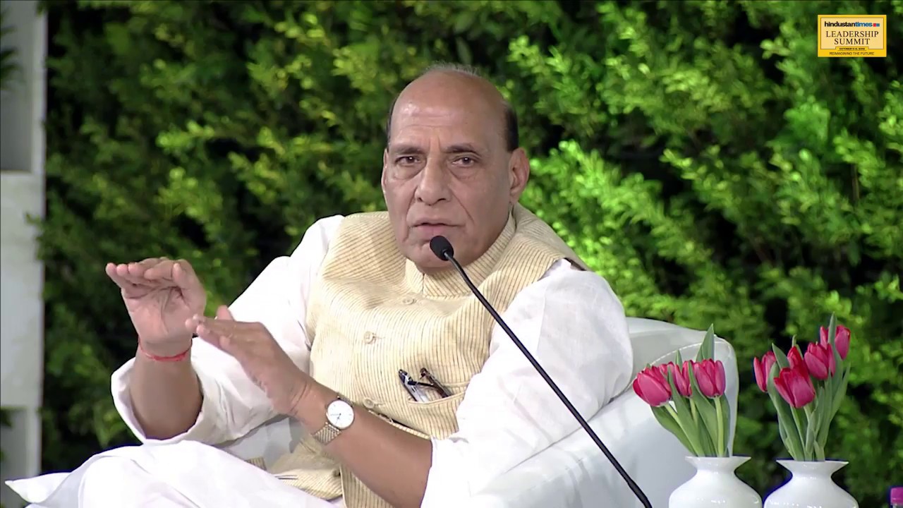 Cannot allow anyone to promote violence: Rajnath Singh at HTLS 2018