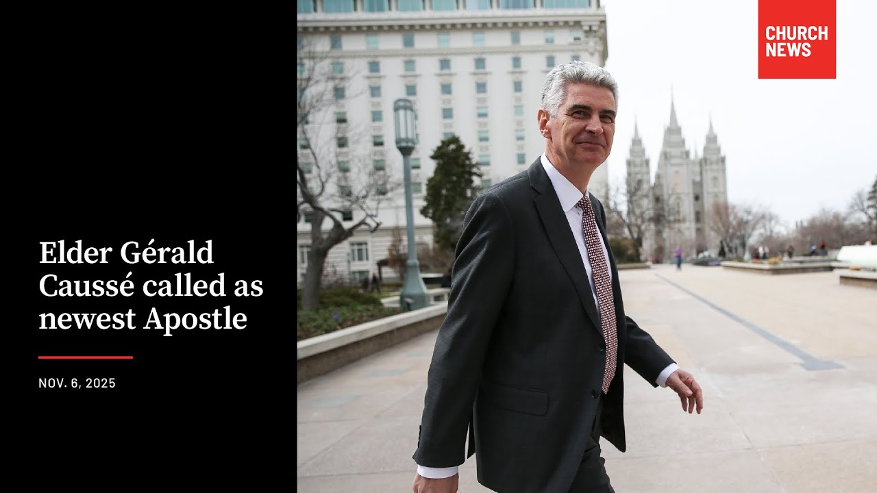Elder Gérald Caussé called as newest Apostle