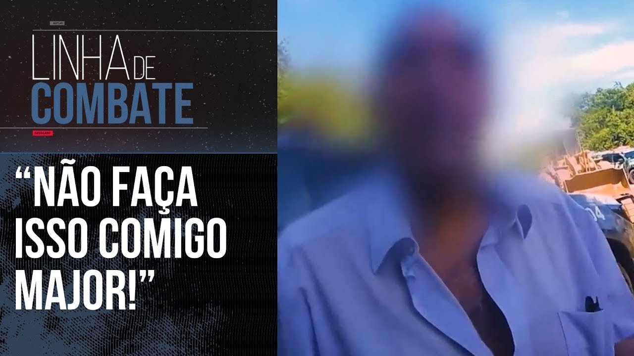 CARTEL NA AMAZÔNIA: IMPLOROU PARA A POLÍCIA AMBIENTAL NÃO LEVAR SUAS MÁQUINAS! | LINHA DE COMBATE