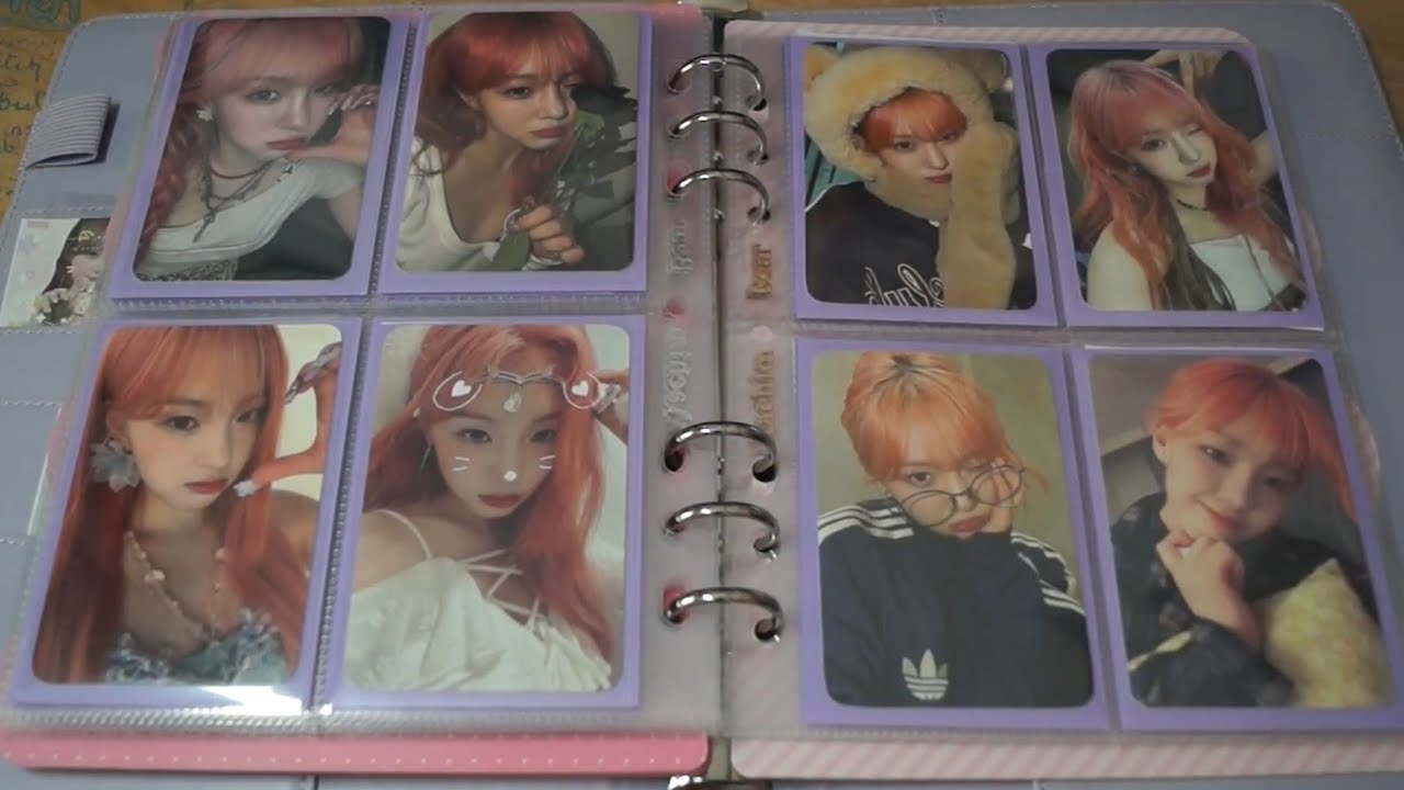 sorting and organising photocards #28 (kep1er, zb1 etc)