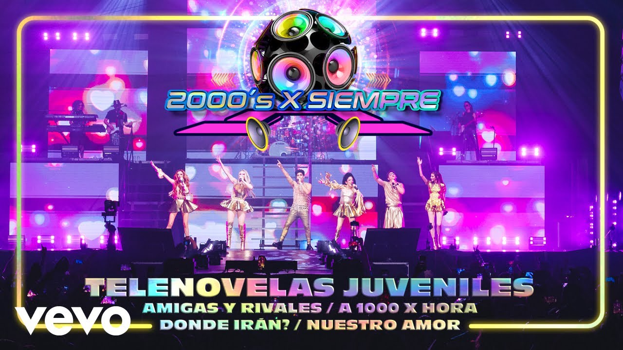 Telenovelas Juveniles: Amigas Y Rivales / A 1000 X Hora / Dónde Irán? / Nuestro Amor (2000...