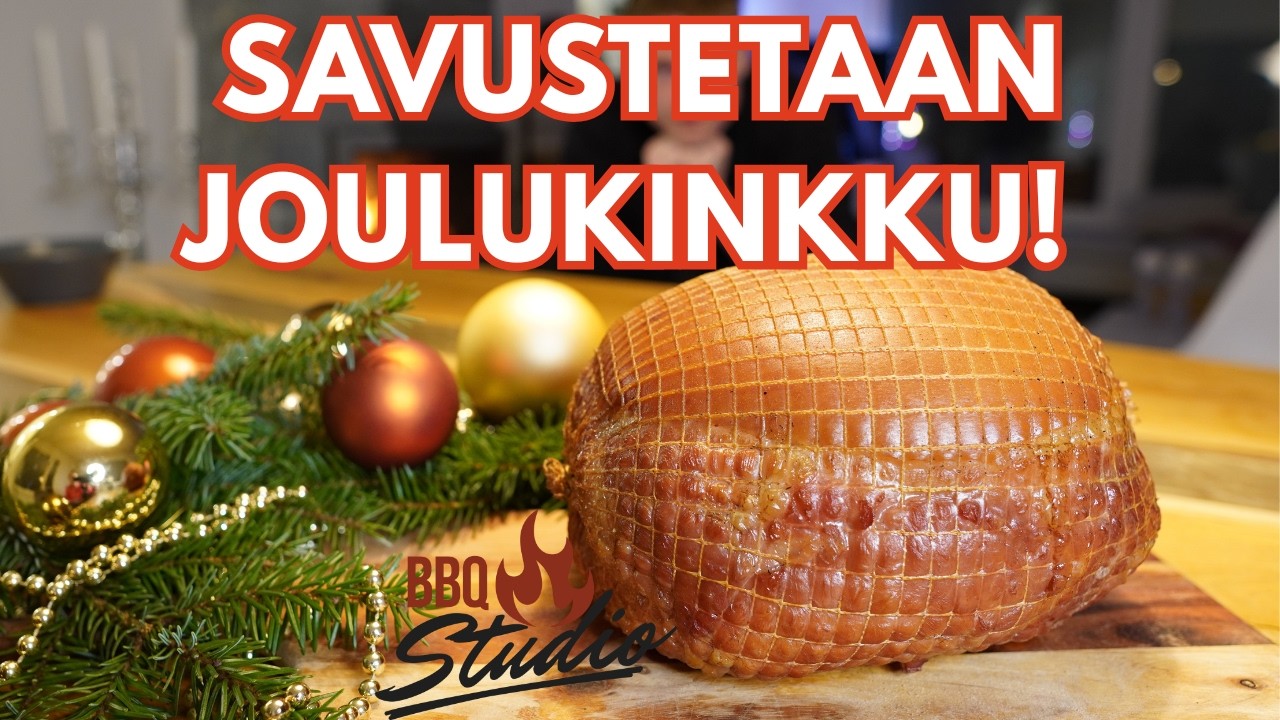 SAVUSTETAAN JOULUKINKKU PELLETTISAVUSTIMELLA - Saako sillä oikeasti savun makua aikaiseksi?