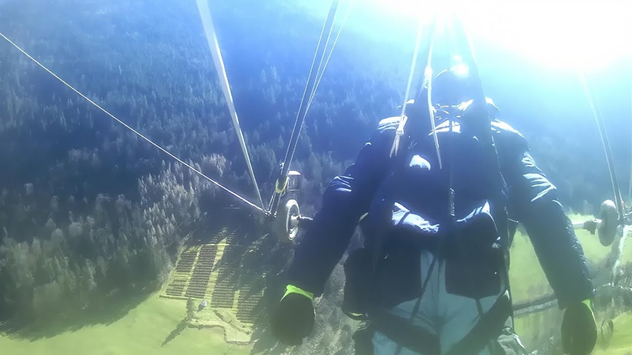 Vallée de la Wormsa en deltaplane #hanggliding #vosges
