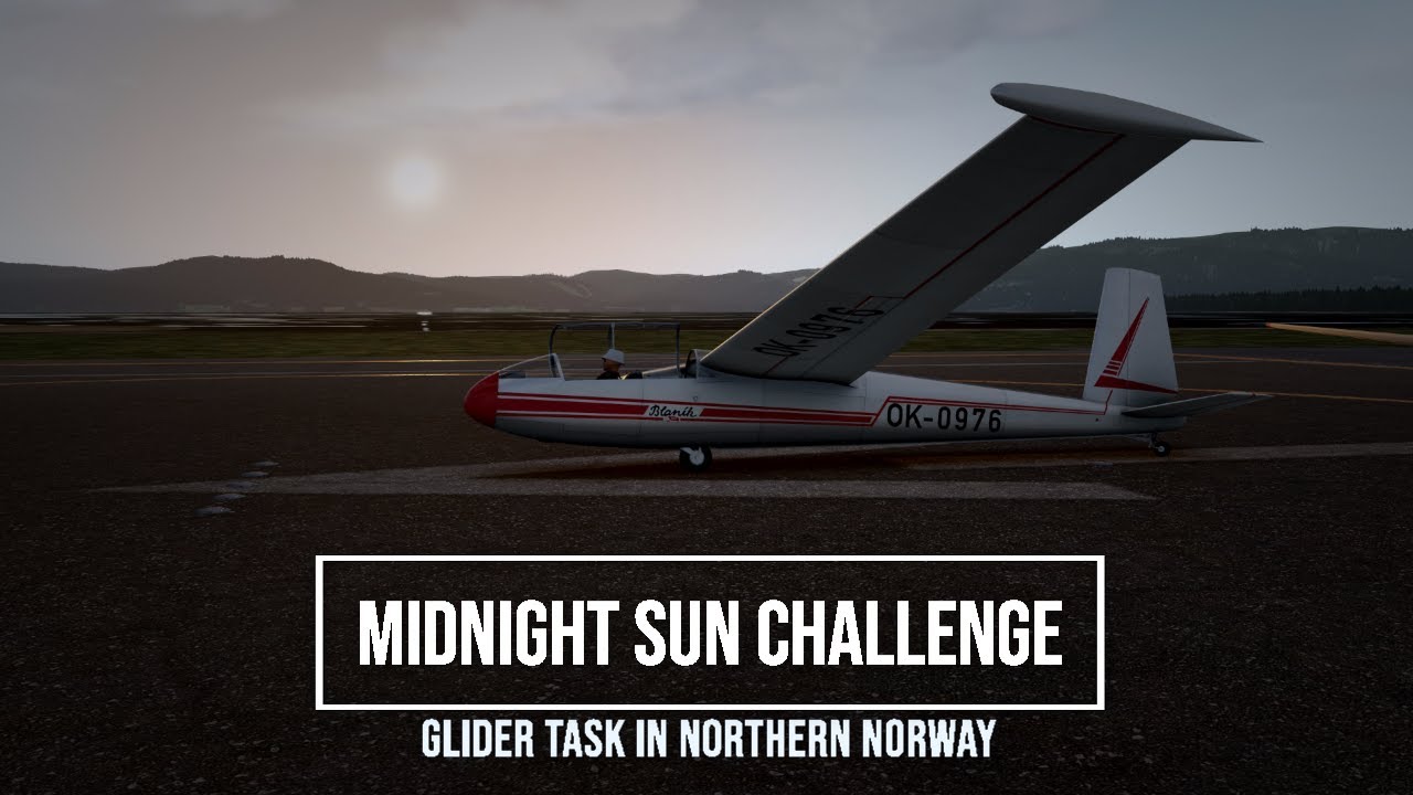 Midnight Sun Challenge - Glider task in Northern Norway