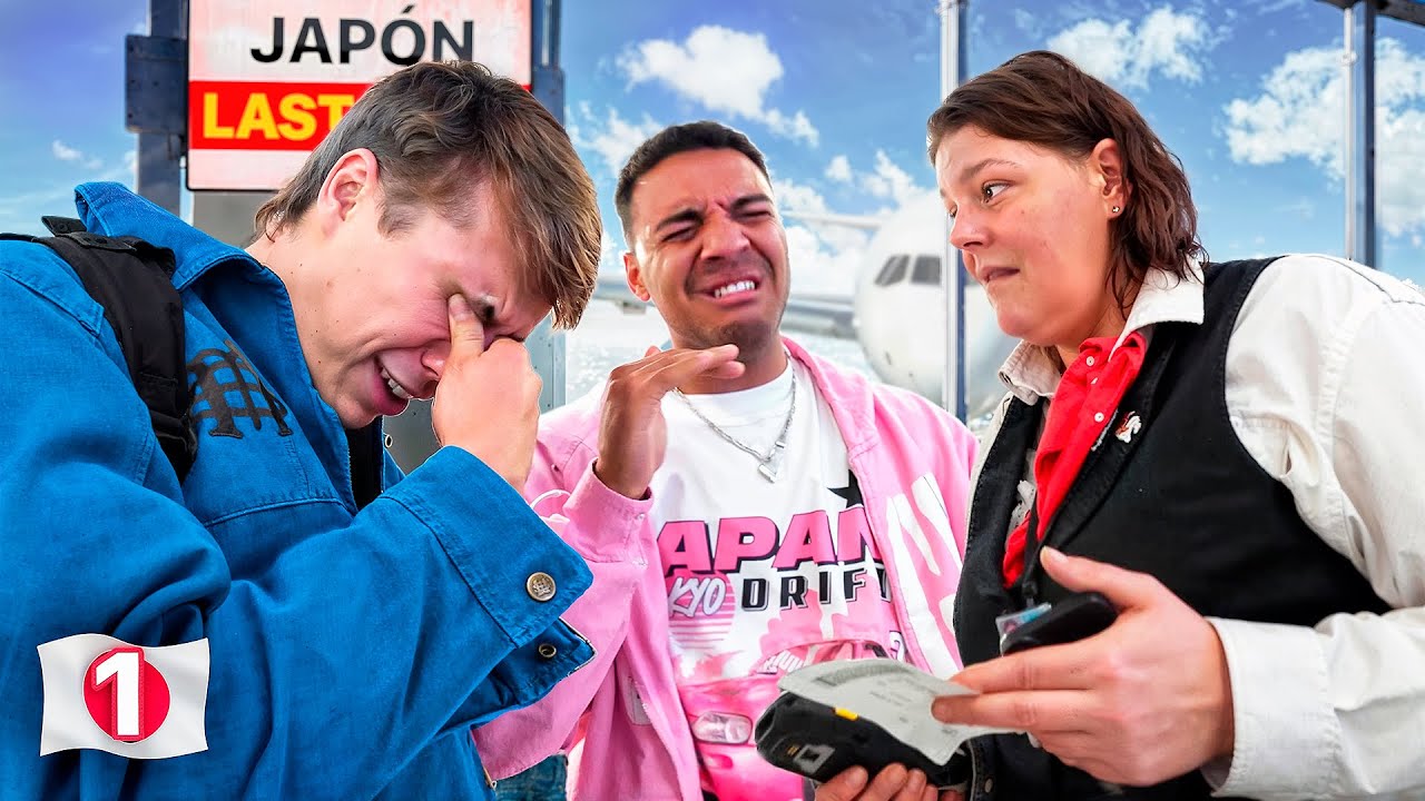 PERDIMOS EL VUELO A JAPÓN...EP.1