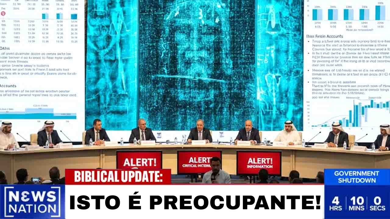 Cientistas em CHOQUE quando IA Revela uma Mensagem Secreta Escondida no Sudário de Turim