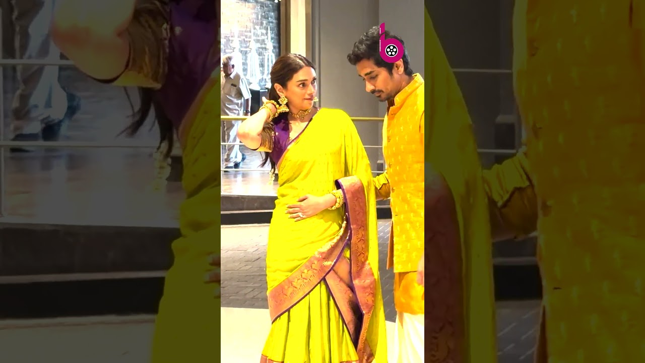 Aditi Rao With Her Husband At Eka Lakahni And Ravi Bhagchandka Wedding.