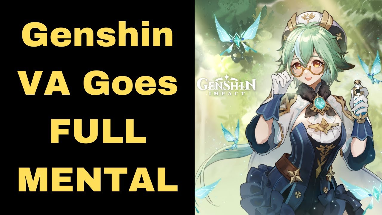 Genshin Impact VA Goes FULL MENTAL in INSANE Rant