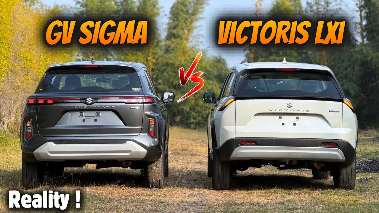 Maruti Suzuki Victoris vs Maruti Grand Vitara  - Which is Better ? | New Gv Sigma Vs Victoris Lxi🔥